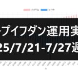 ループイフダン運用実績25/7/21-7/27週